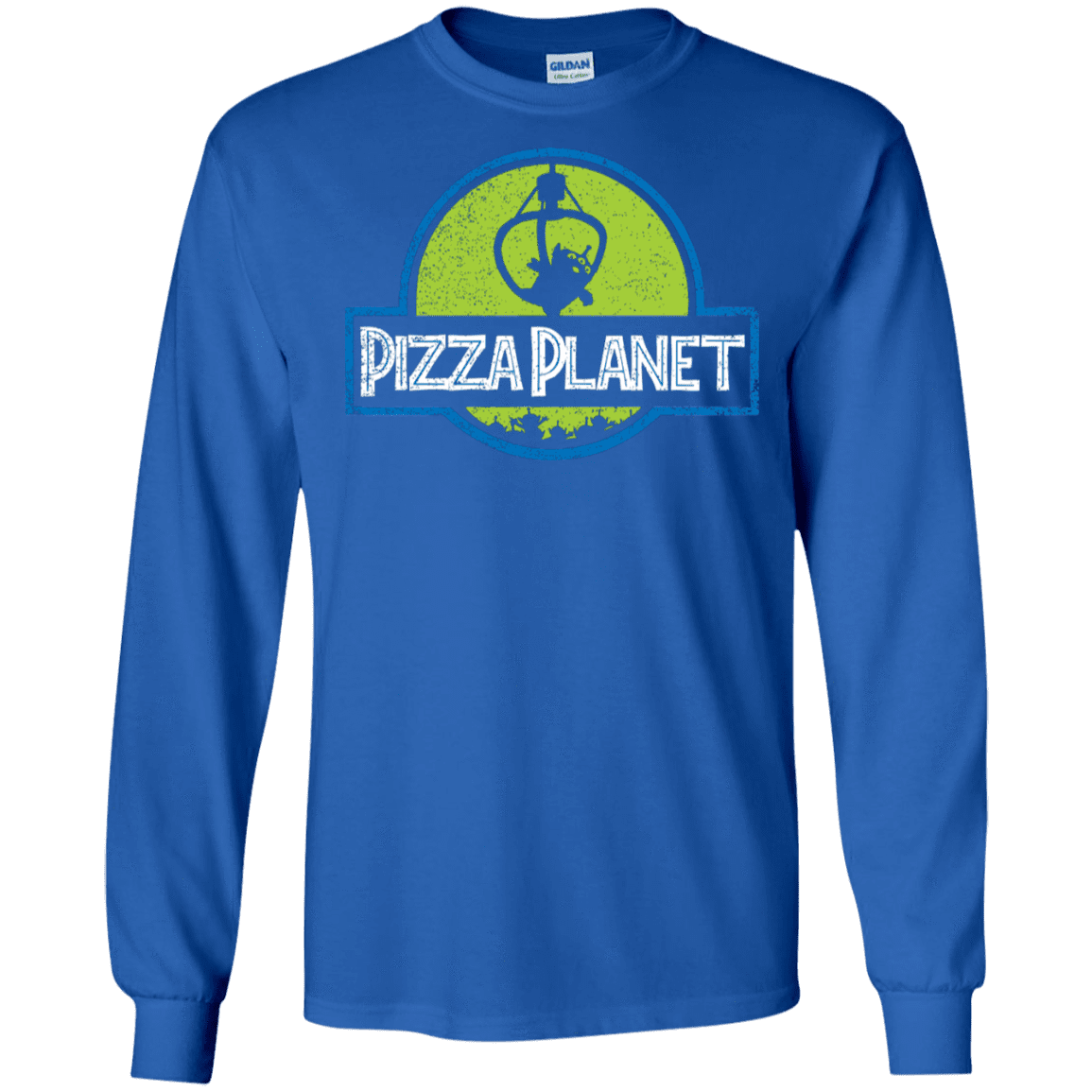 T-Shirts Royal / S Pizza Planet Men's Long Sleeve T-Shirt