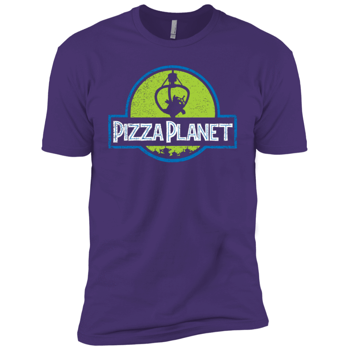 T-Shirts Purple Rush/ / X-Small Pizza Planet Men's Premium T-Shirt