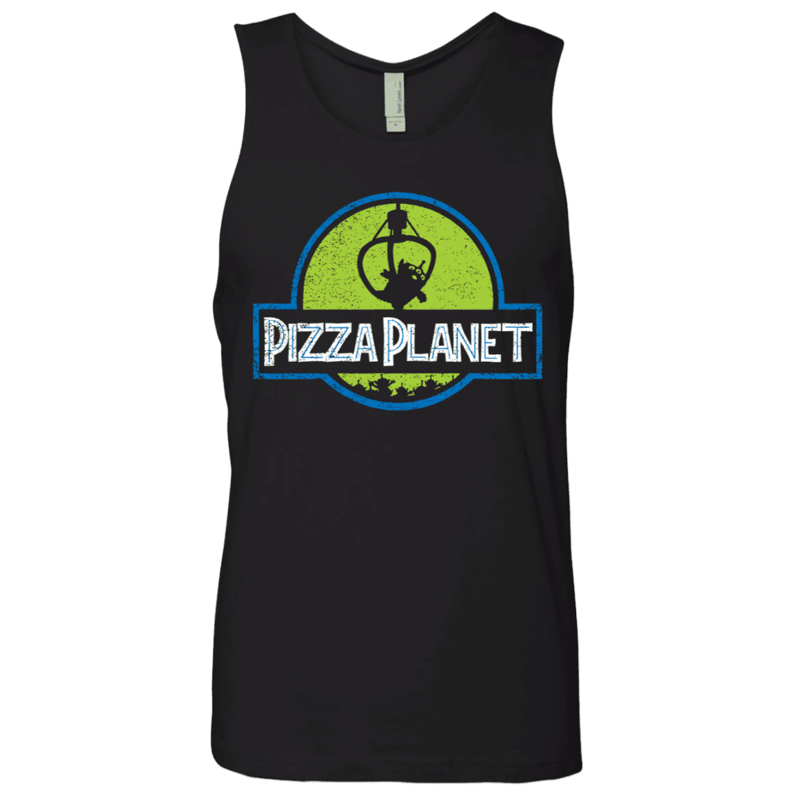 T-Shirts Black / S Pizza Planet Men's Premium Tank Top