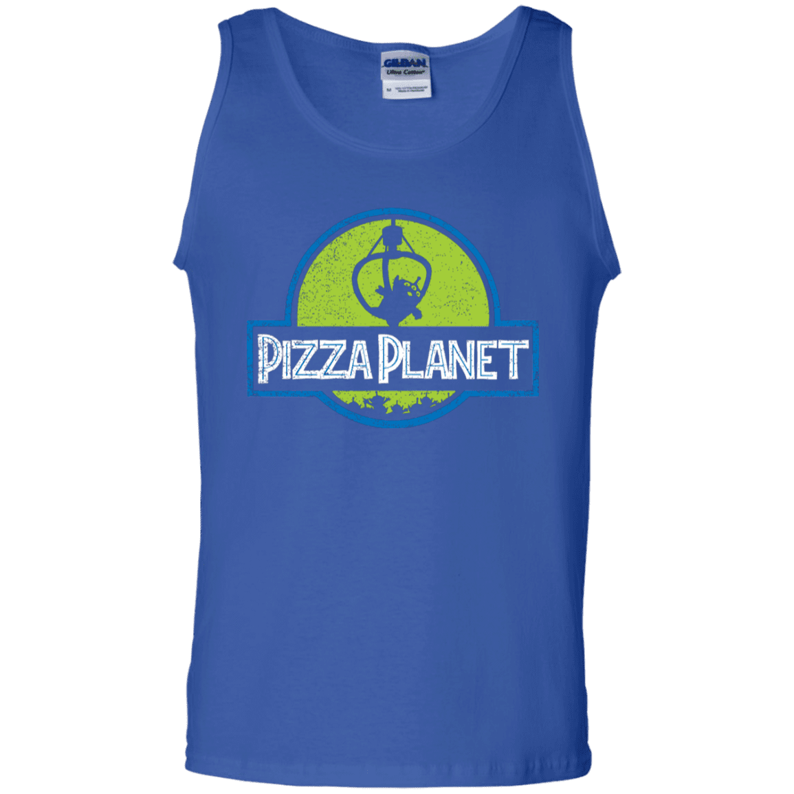 T-Shirts Royal / S Pizza Planet Men's Tank Top