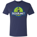 T-Shirts Vintage Navy / S Pizza Planet Men's Triblend T-Shirt