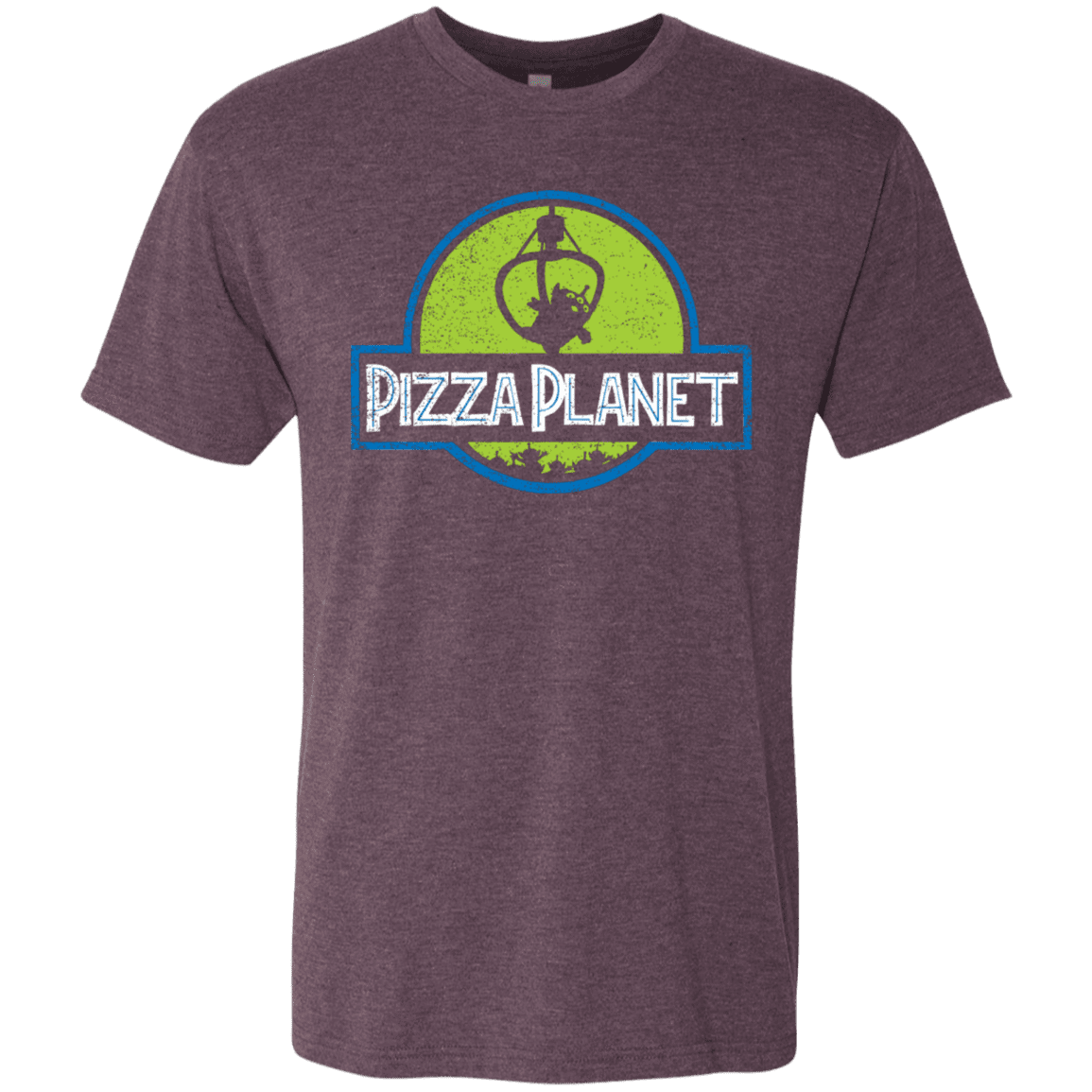 T-Shirts Vintage Purple / S Pizza Planet Men's Triblend T-Shirt