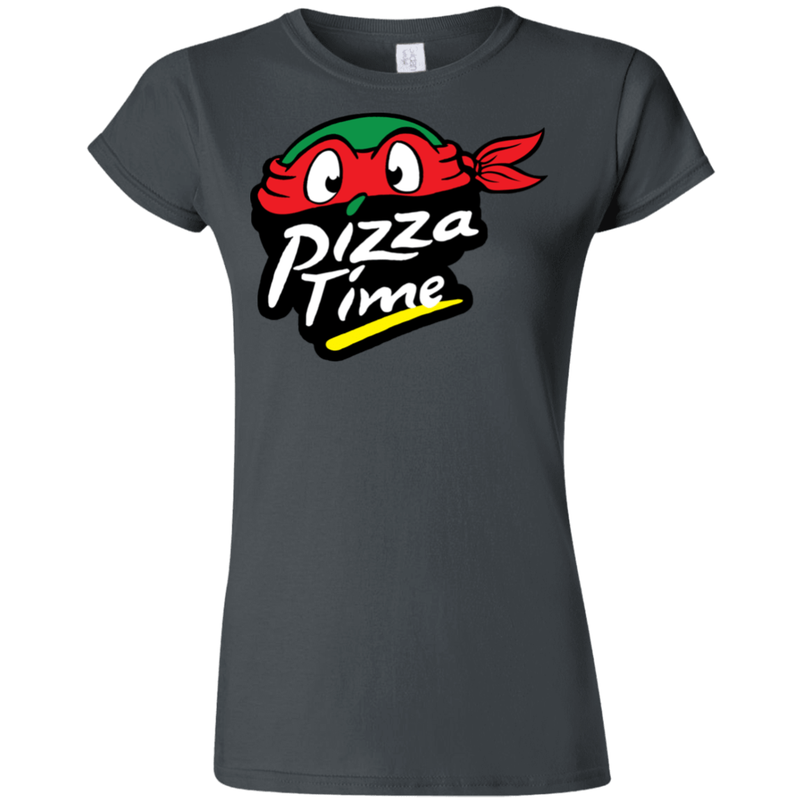 T-Shirts Charcoal / S Pizza Time Junior Slimmer-Fit T-Shirt