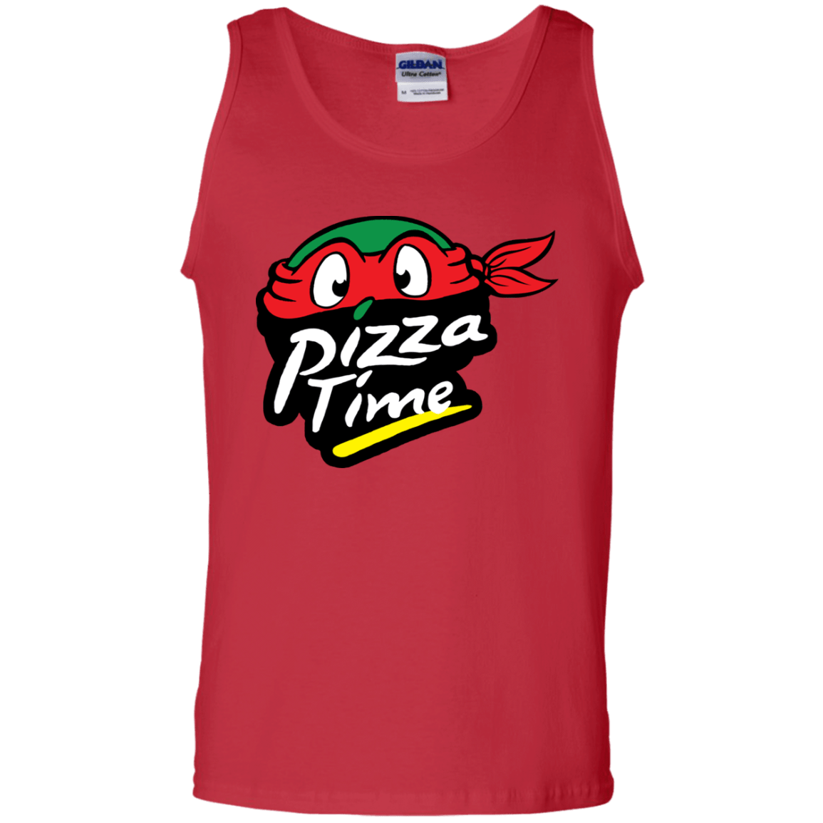 T-Shirts Red / S Pizza Time Men's Tank Top