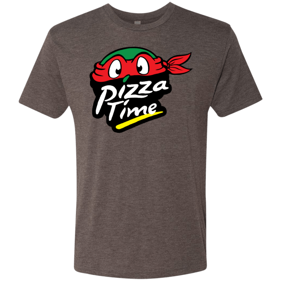 T-Shirts Macchiato / S Pizza Time Men's Triblend T-Shirt