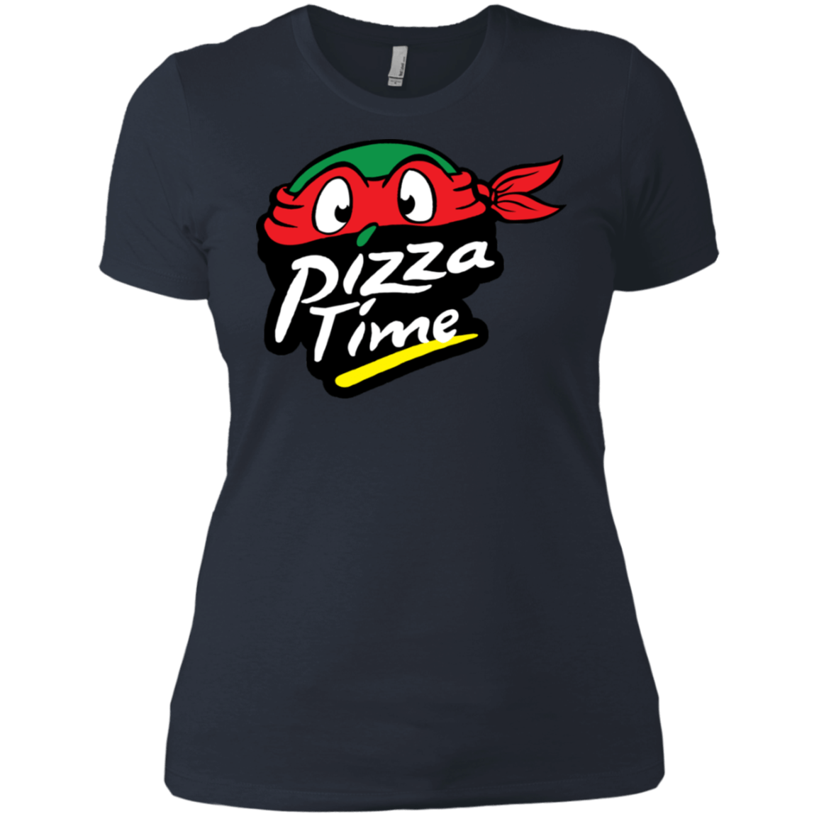 T-Shirts Indigo / X-Small Pizza Time Women's Premium T-Shirt