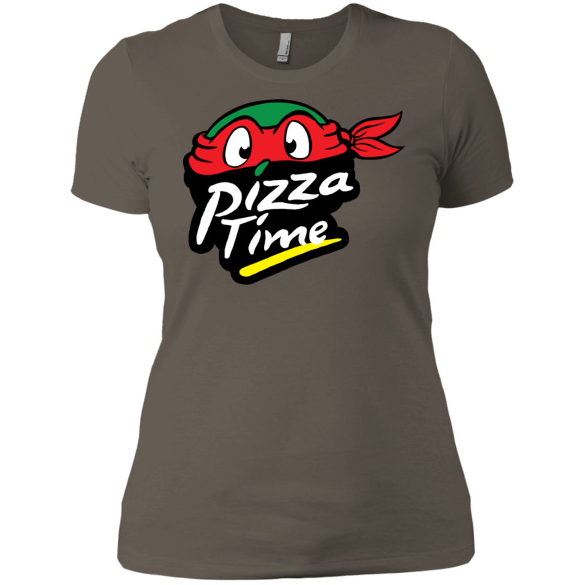 T-Shirts Warm Grey / X-Small Pizza Time Women's Premium T-Shirt