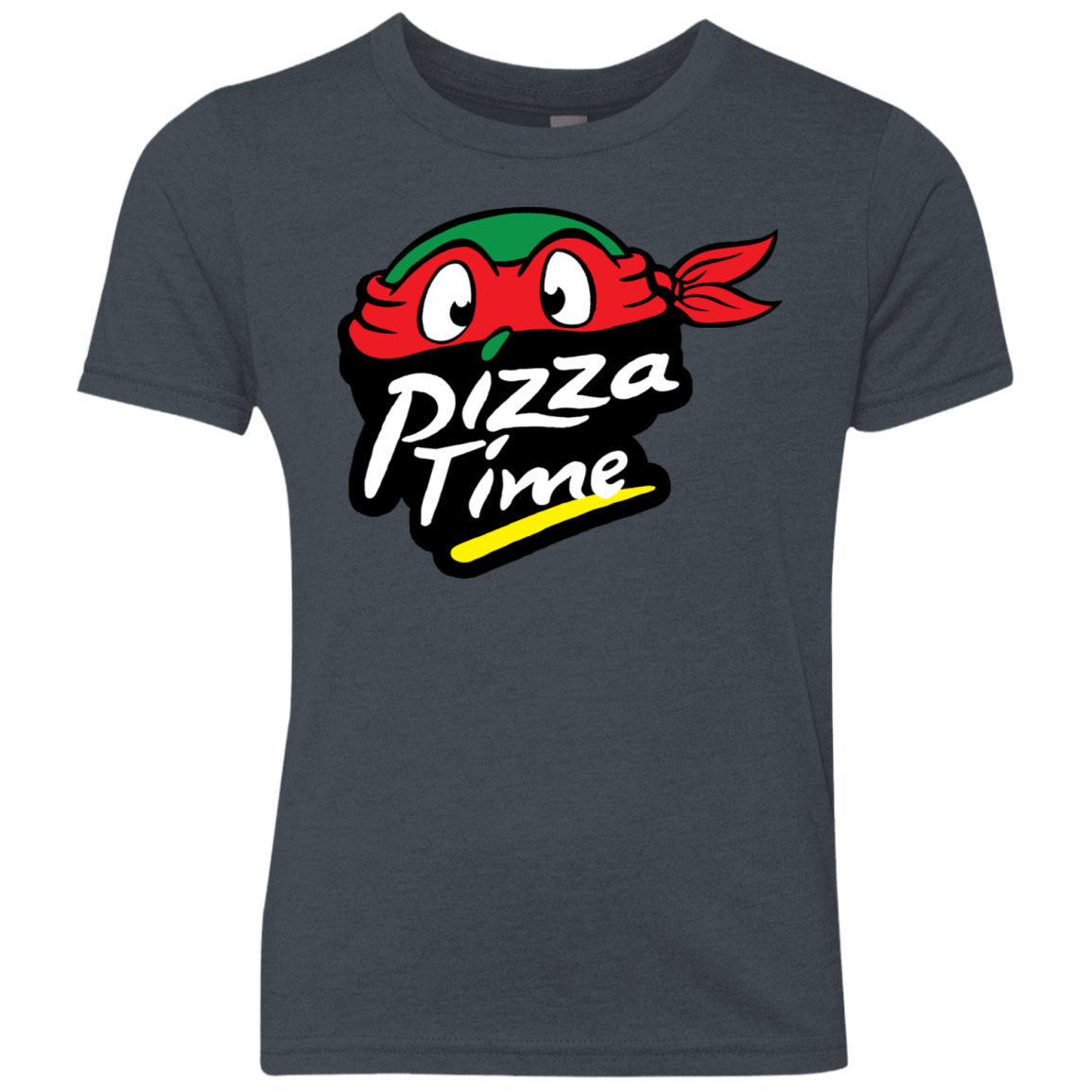 T-Shirts Vintage Navy / YXS Pizza Time Youth Triblend T-Shirt