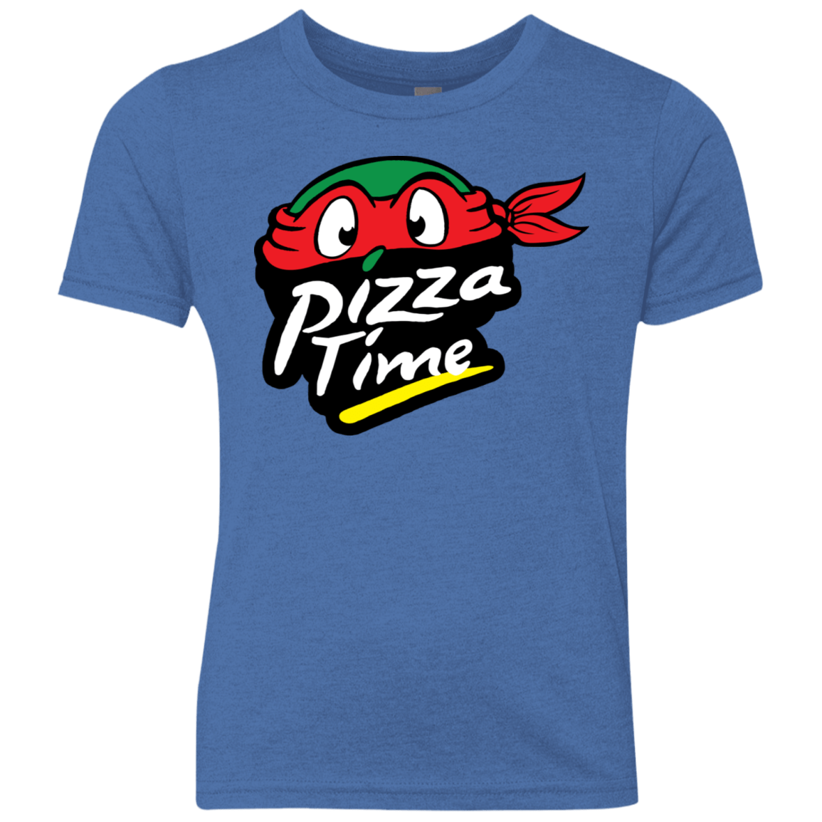 T-Shirts Vintage Royal / YXS Pizza Time Youth Triblend T-Shirt