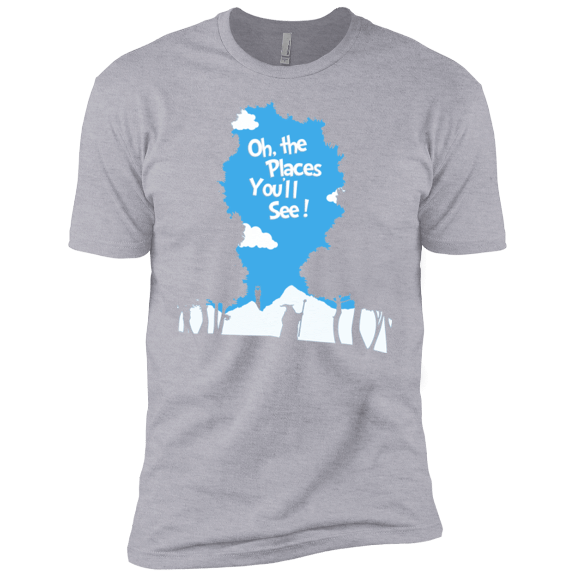 T-Shirts Heather Grey / YXS Places Youll See Boys Premium T-Shirt