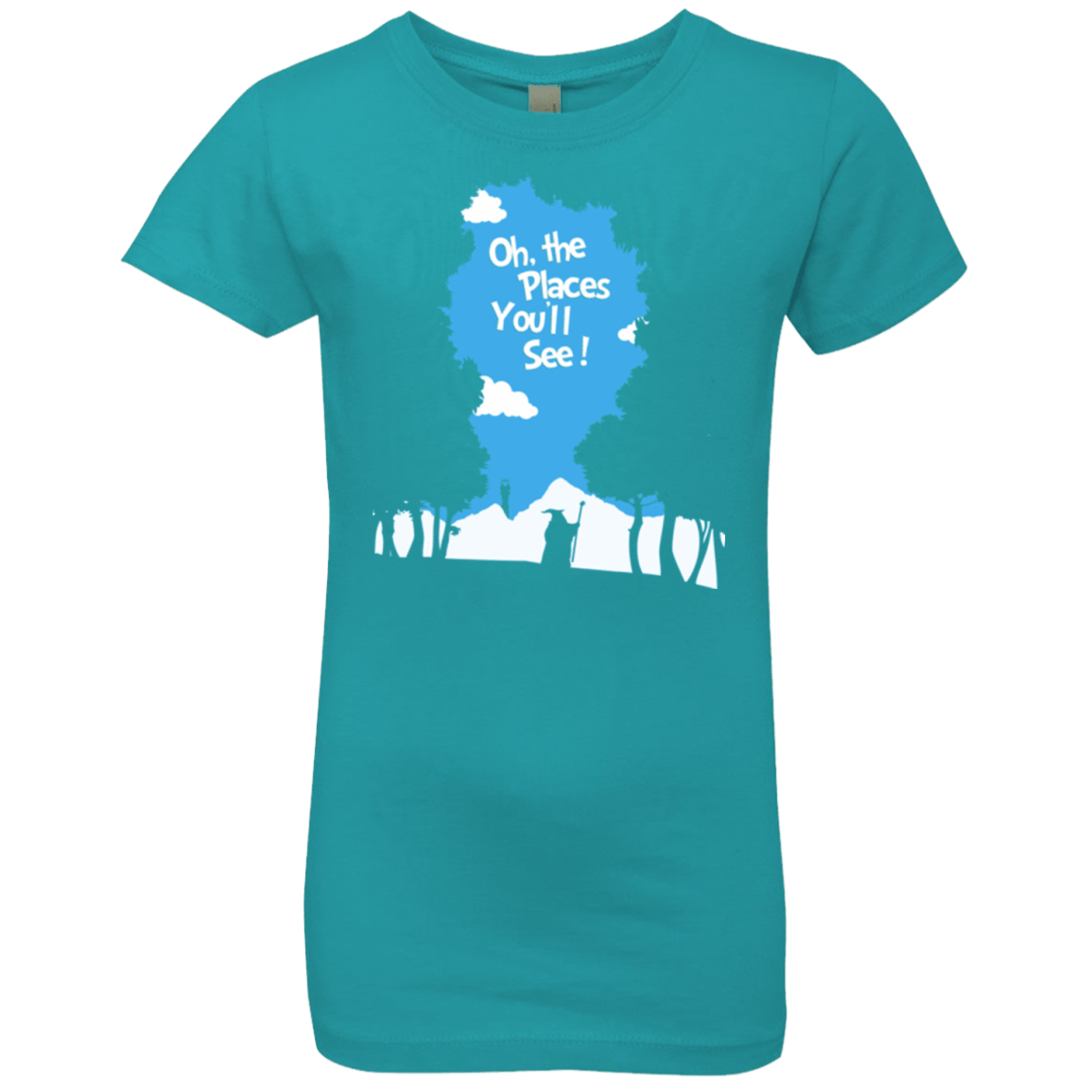 T-Shirts Tahiti Blue / YXS Places Youll See Girls Premium T-Shirt