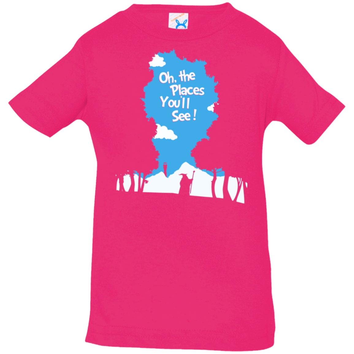 T-Shirts Hot Pink / 6 Months Places Youll See Infant Premium T-Shirt