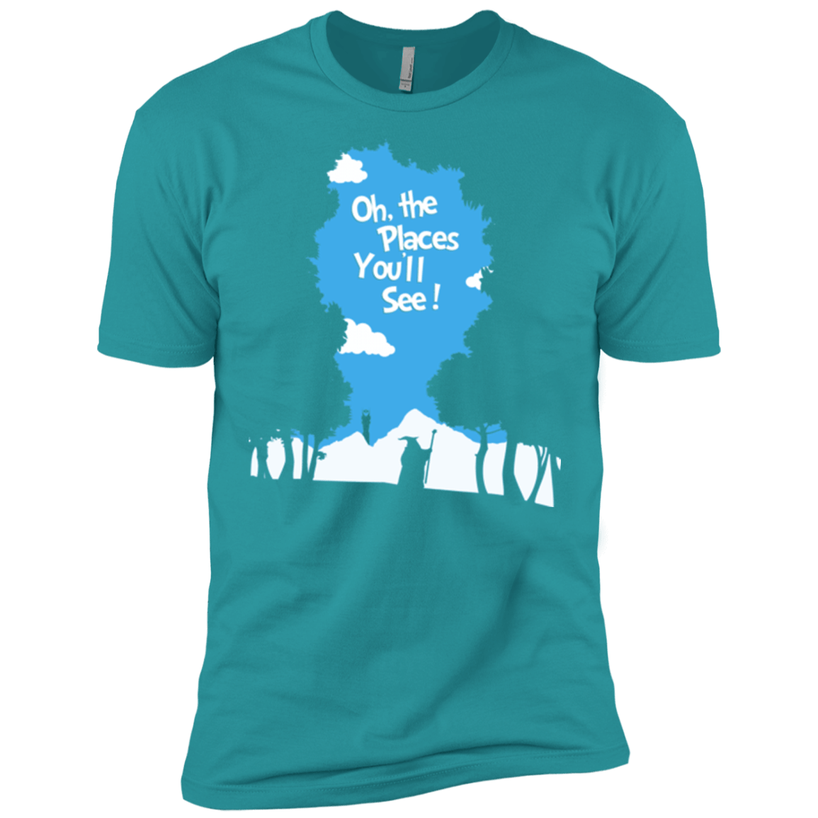 T-Shirts Tahiti Blue / X-Small Places Youll See Men's Premium T-Shirt