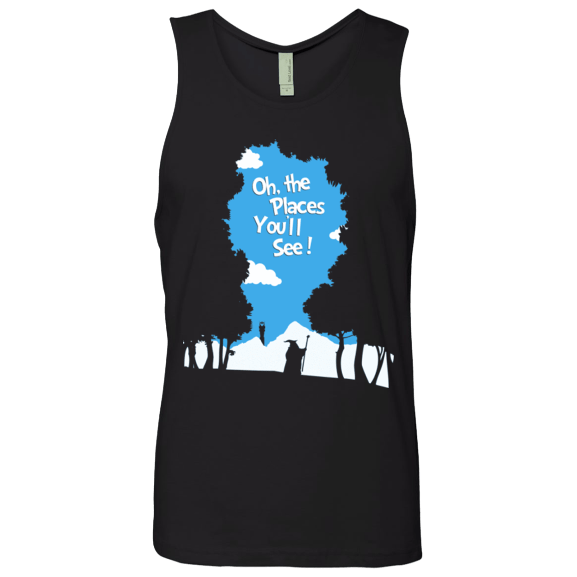 T-Shirts Black / Small Places Youll See Men's Premium Tank Top