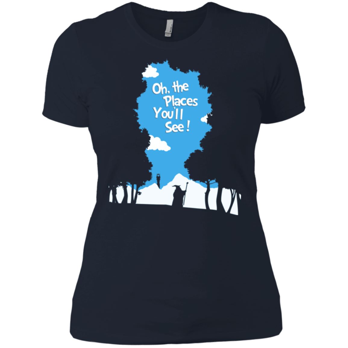 T-Shirts Midnight Navy / X-Small Places Youll See Women's Premium T-Shirt