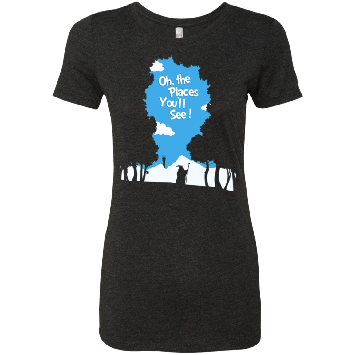 T-Shirts Vintage Black / Small Places Youll See Women's Triblend T-Shirt