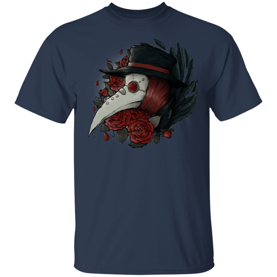 T-Shirts Navy / S Plague Doctor T-Shirt