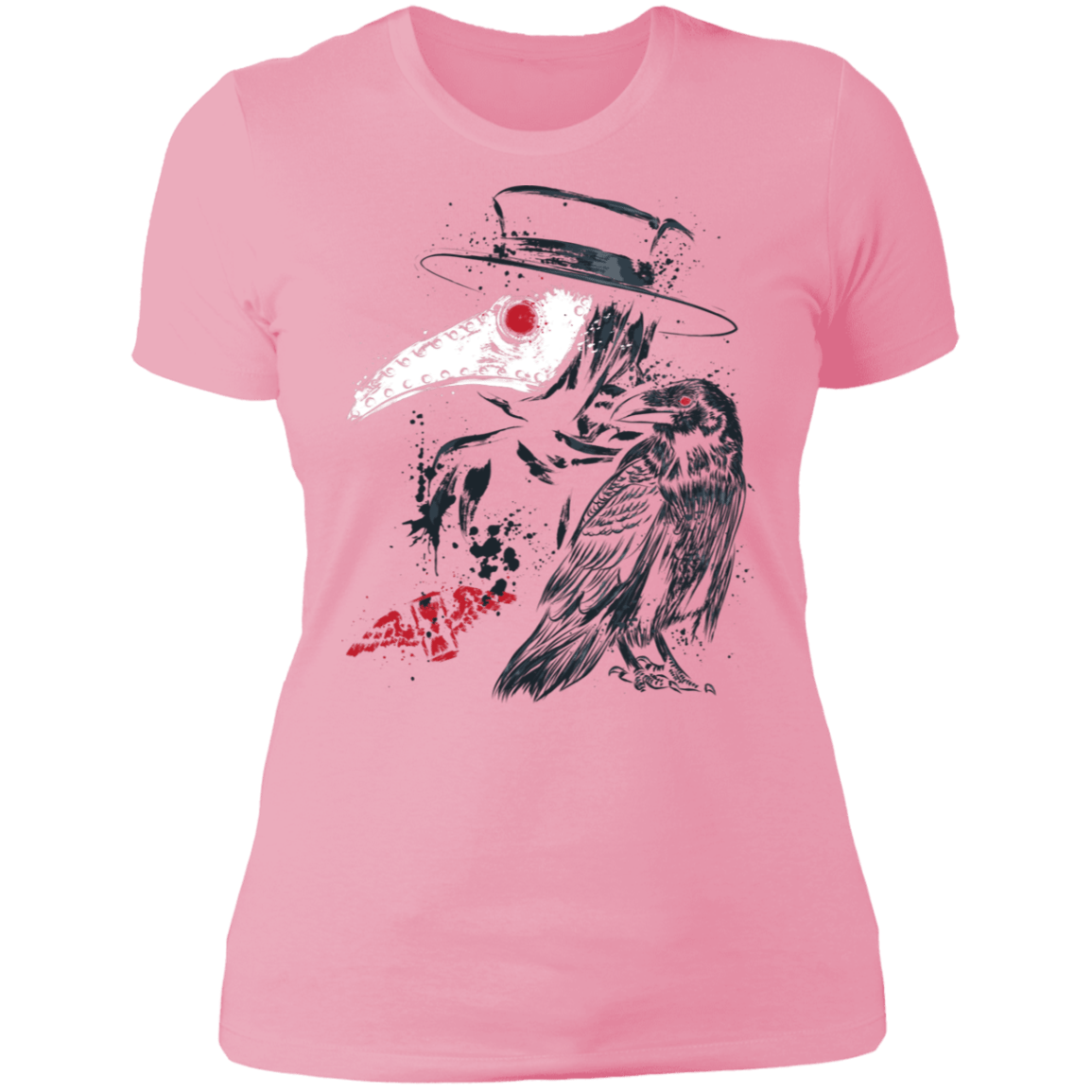 T-Shirts Light Pink / S Plague Doctor Women's Premium T-Shirt