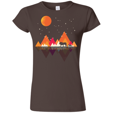 T-Shirts Dark Chocolate / S Plains of Africa Junior Slimmer-Fit T-Shirt