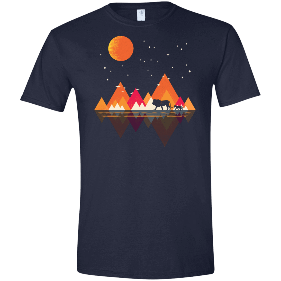 T-Shirts Navy / X-Small Plains of Africa Men's Semi-Fitted Softstyle