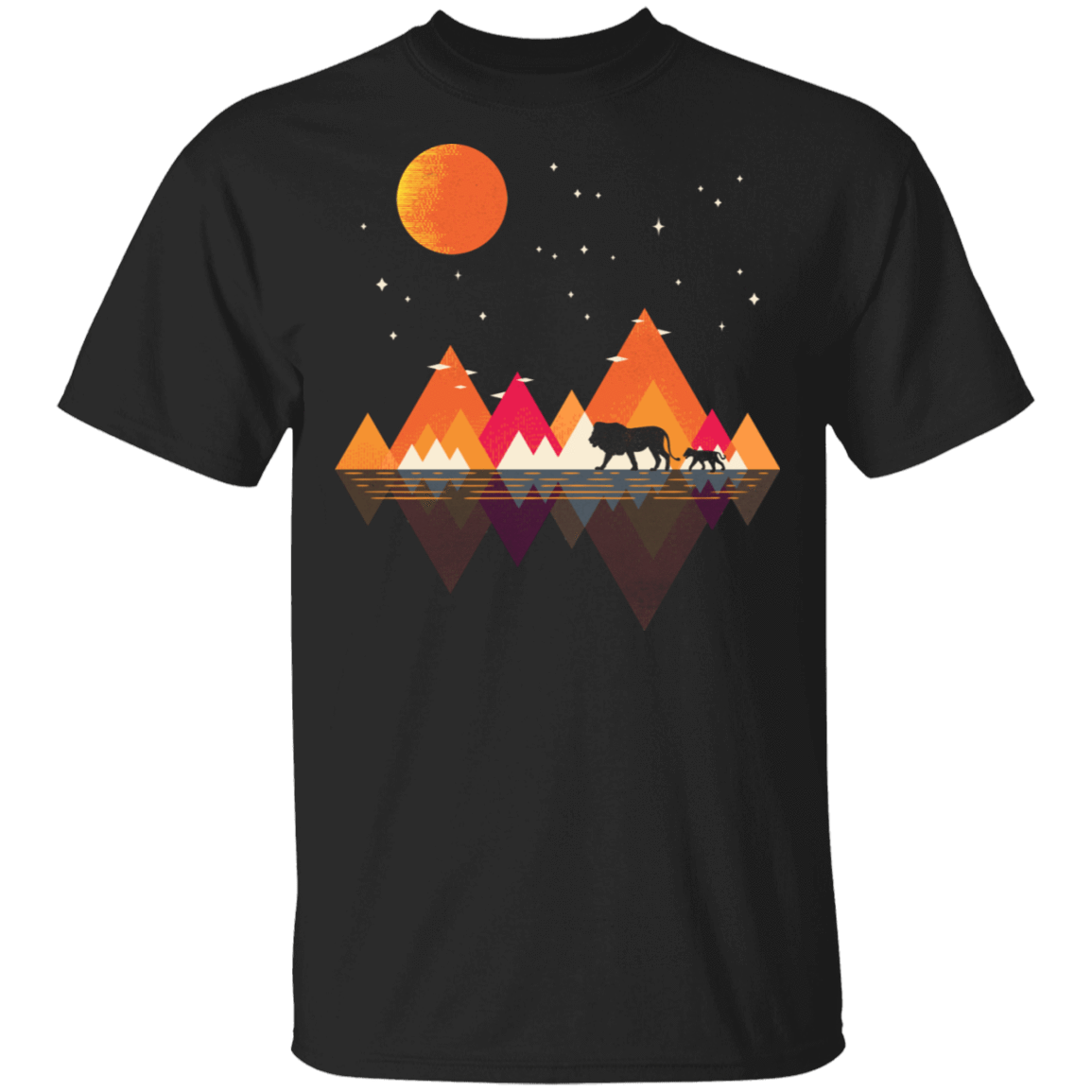 T-Shirts Black / S Plains of Africa T-Shirt