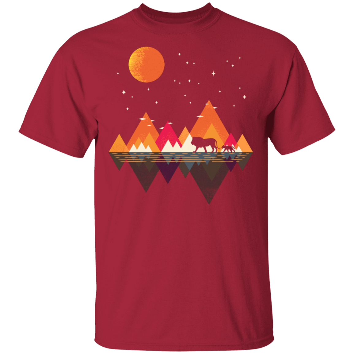 T-Shirts Cardinal / S Plains of Africa T-Shirt