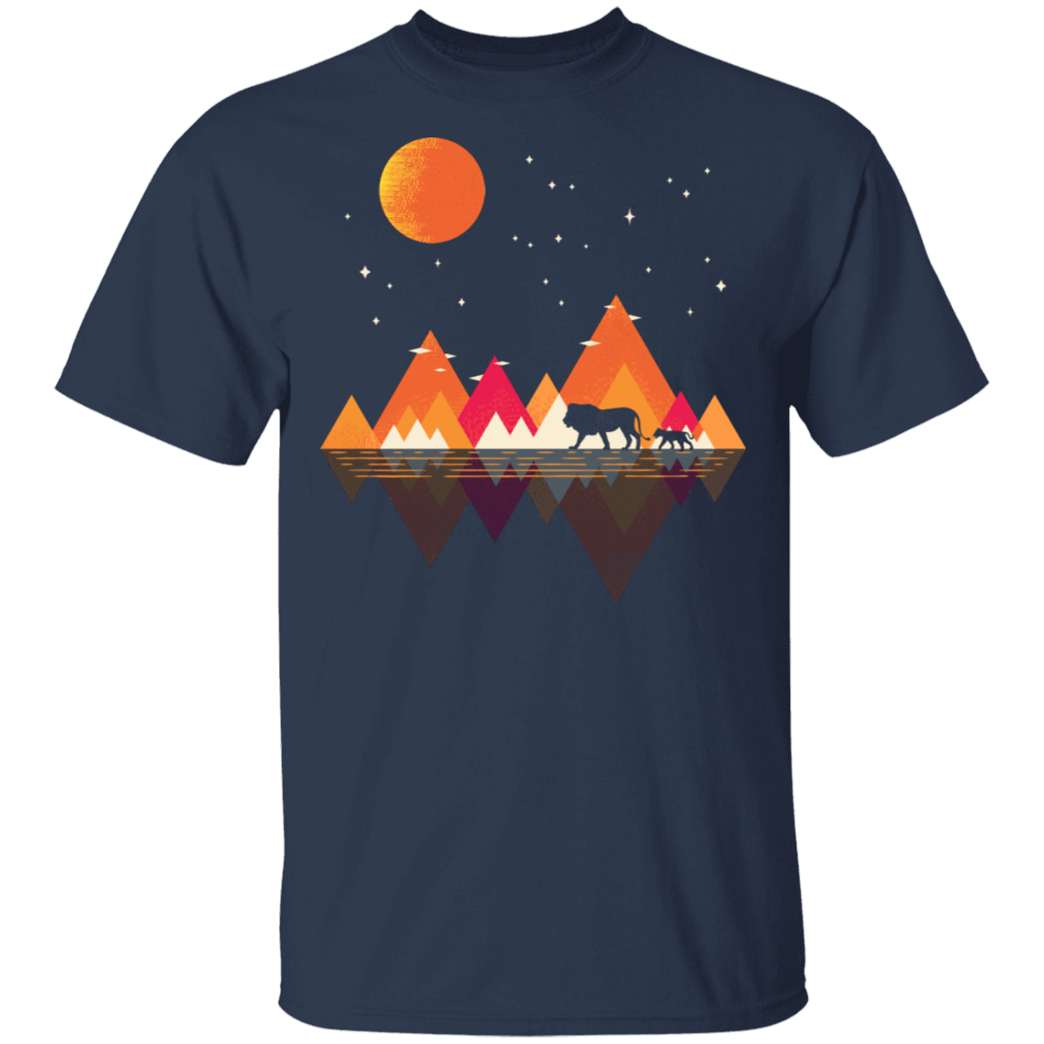 T-Shirts Navy / S Plains of Africa T-Shirt