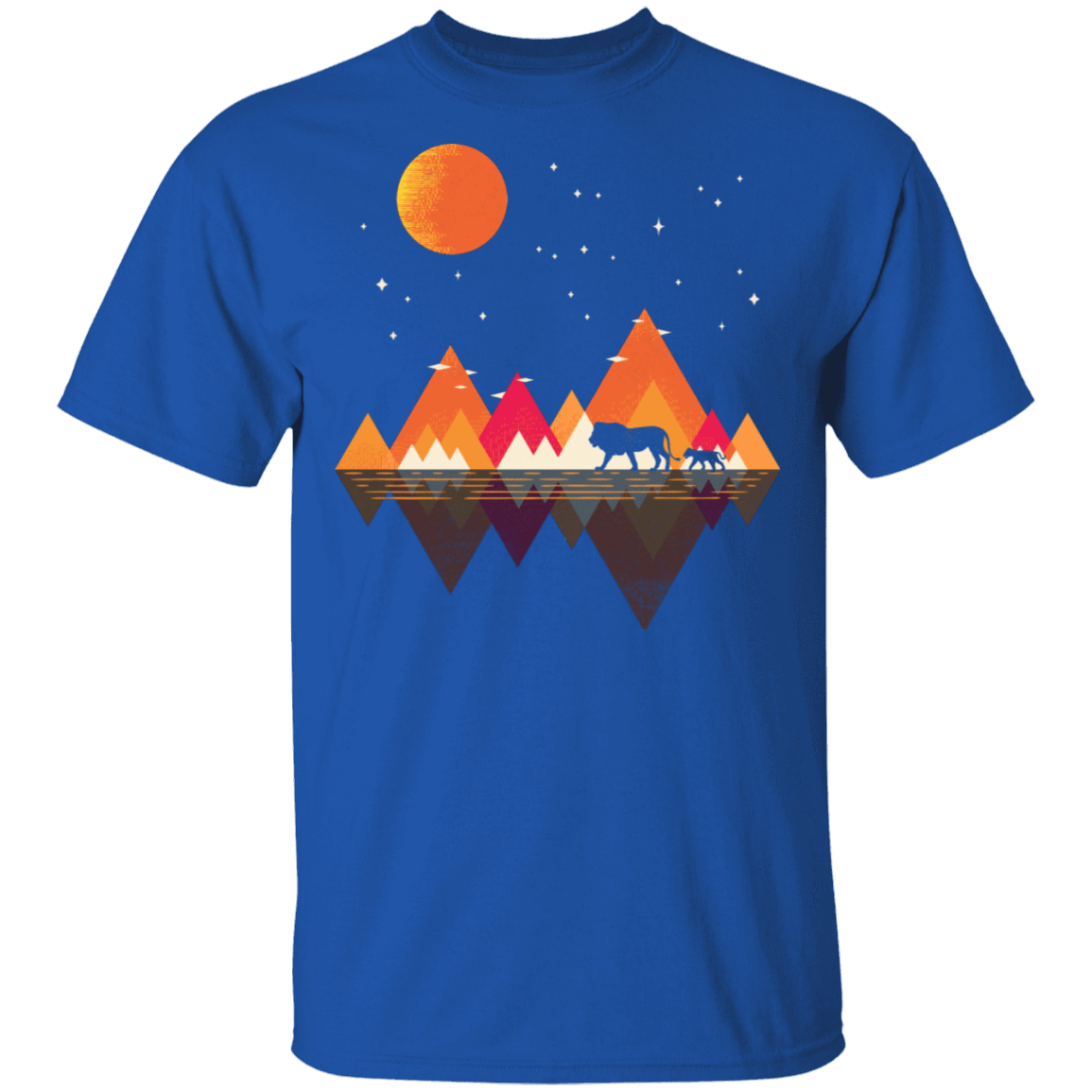 T-Shirts Royal / S Plains of Africa T-Shirt