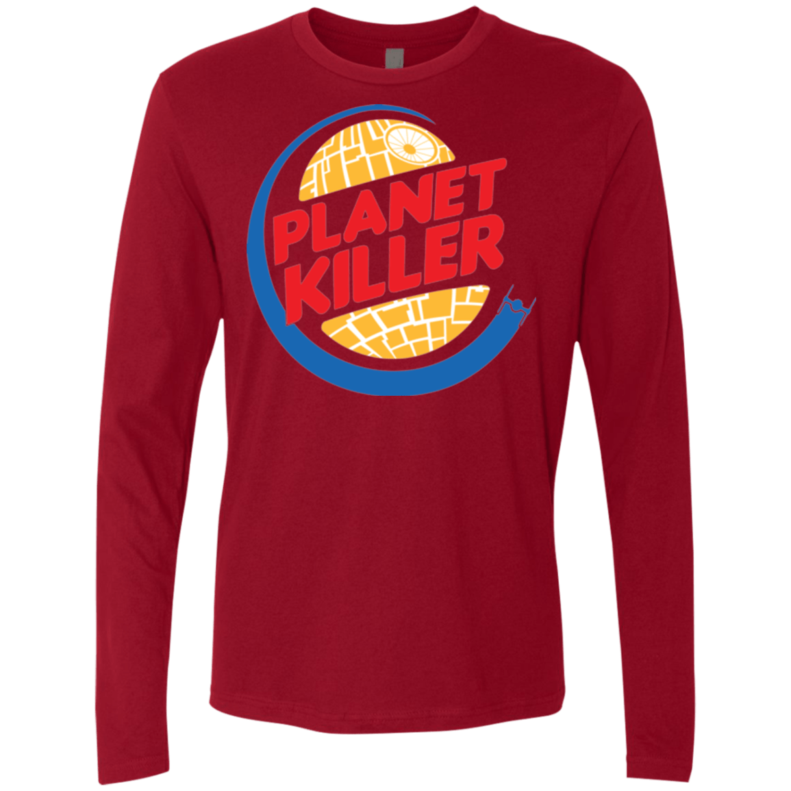 T-Shirts Cardinal / Small Planet Killer Men's Premium Long Sleeve