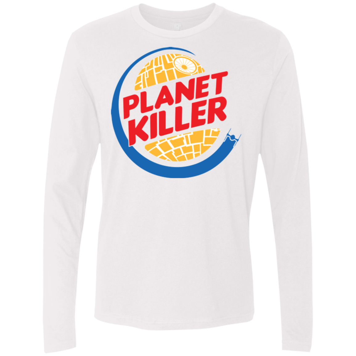 T-Shirts White / Small Planet Killer Men's Premium Long Sleeve