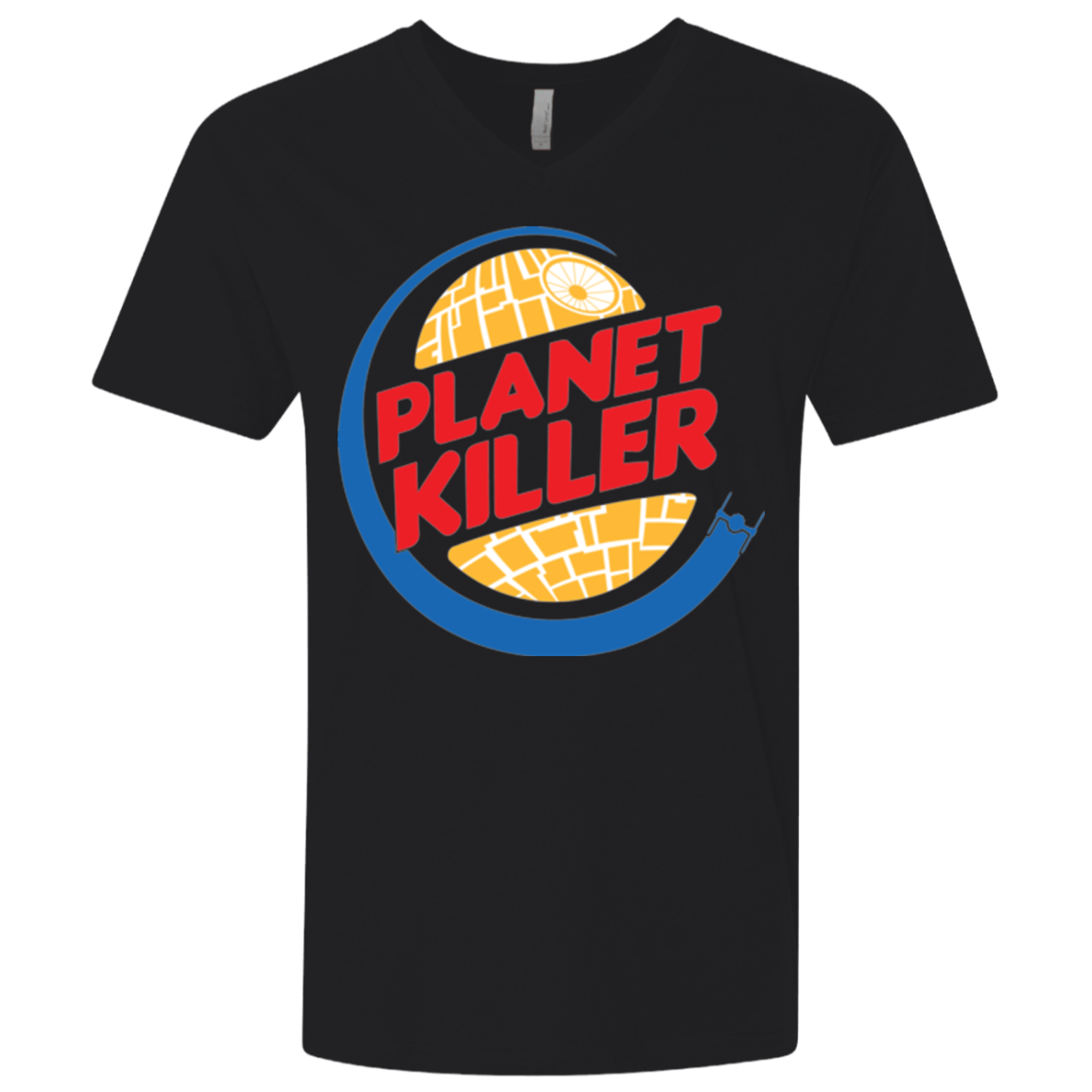 T-Shirts Black / X-Small Planet Killer Men's Premium V-Neck