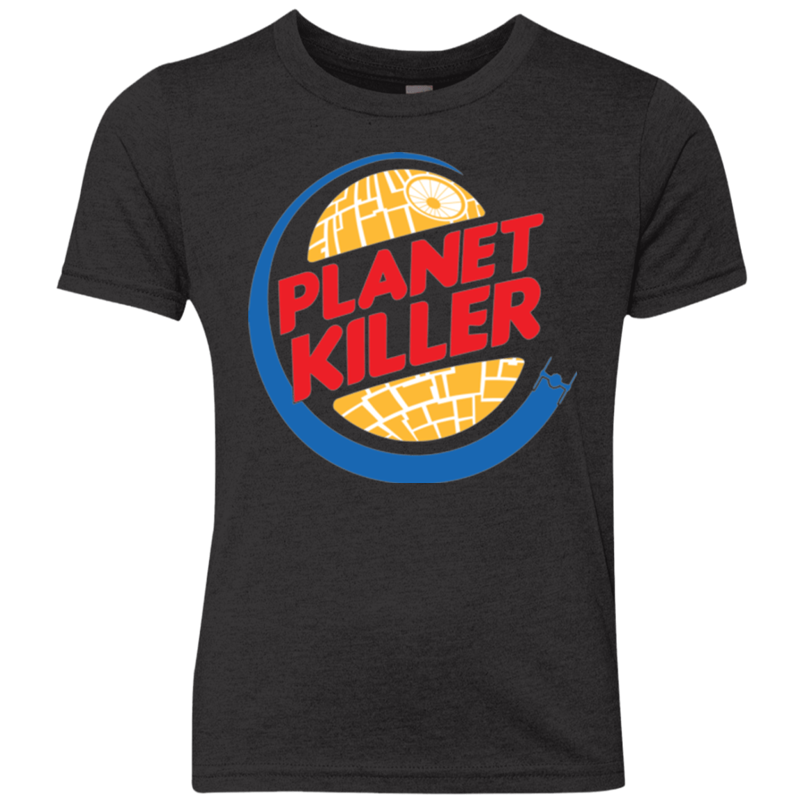 T-Shirts Vintage Black / YXS Planet Killer Youth Triblend T-Shirt
