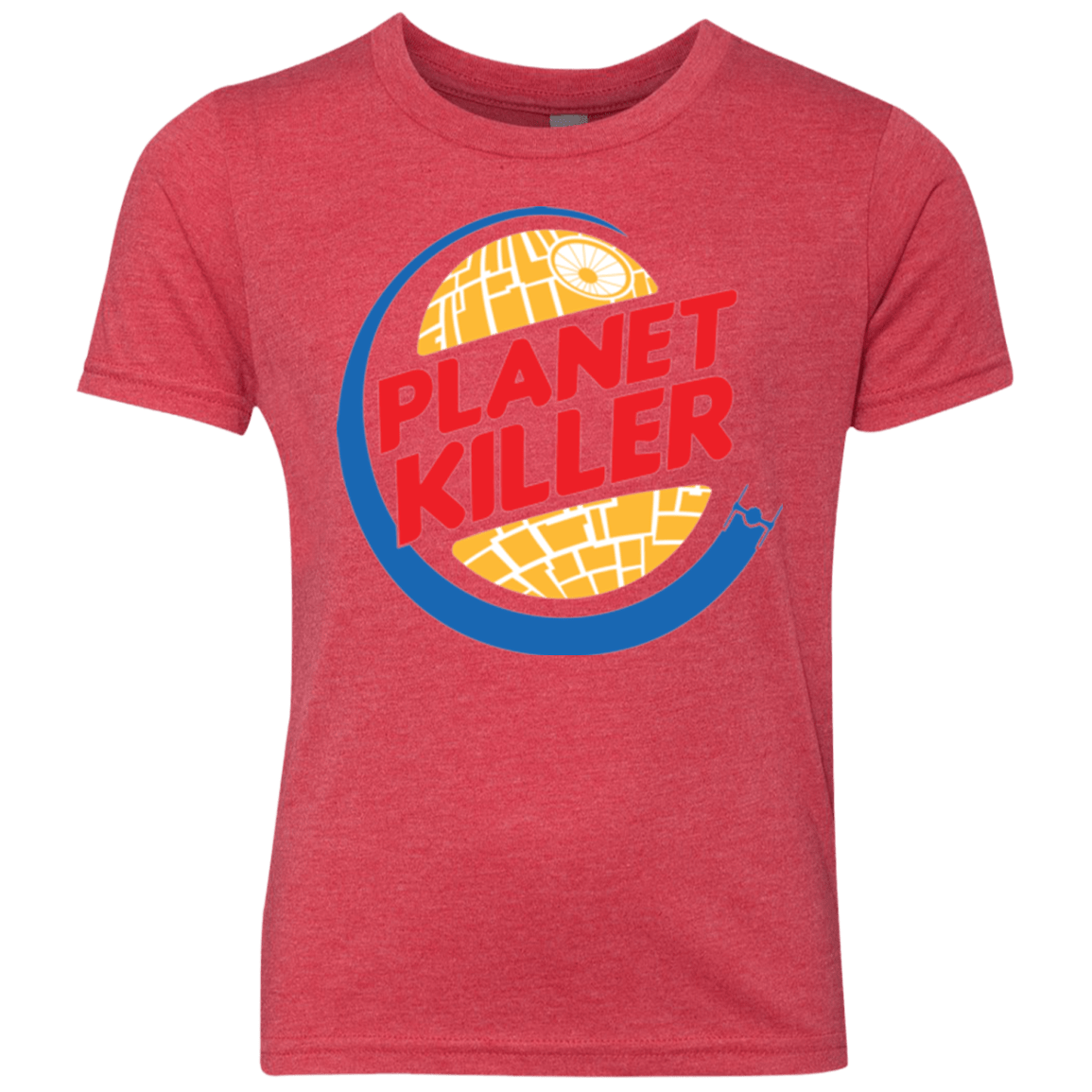 T-Shirts Vintage Red / YXS Planet Killer Youth Triblend T-Shirt