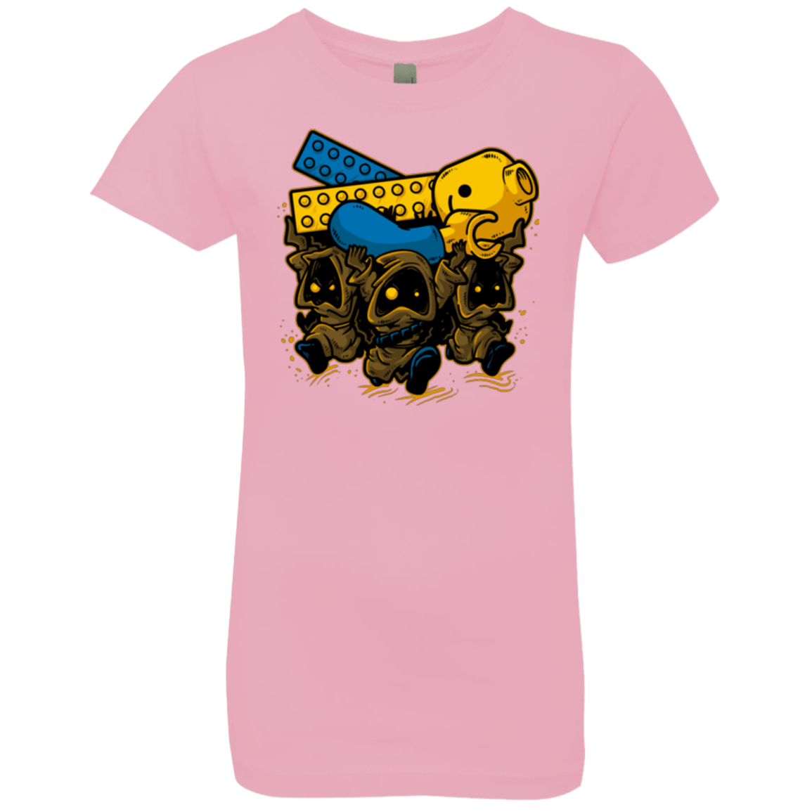 T-Shirts Light Pink / YXS PLASTIC DEBRIS Girls Premium T-Shirt