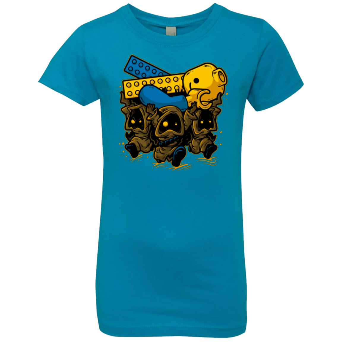 T-Shirts Turquoise / YXS PLASTIC DEBRIS Girls Premium T-Shirt