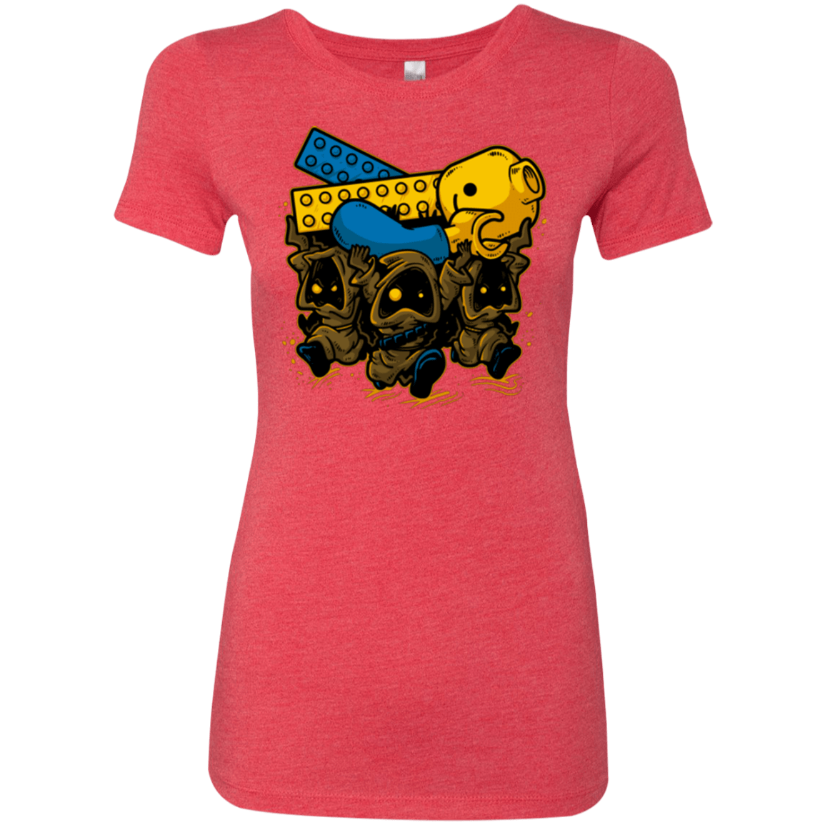 T-Shirts Vintage Red / Small PLASTIC DEBRIS Women's Triblend T-Shirt