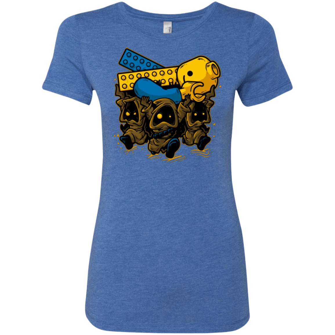 T-Shirts Vintage Royal / Small PLASTIC DEBRIS Women's Triblend T-Shirt