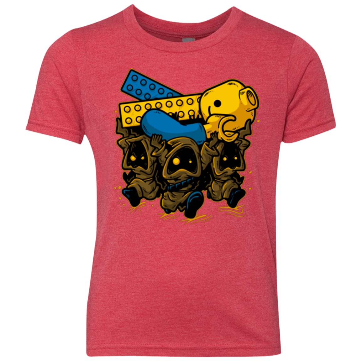 T-Shirts Vintage Red / YXS PLASTIC DEBRIS Youth Triblend T-Shirt