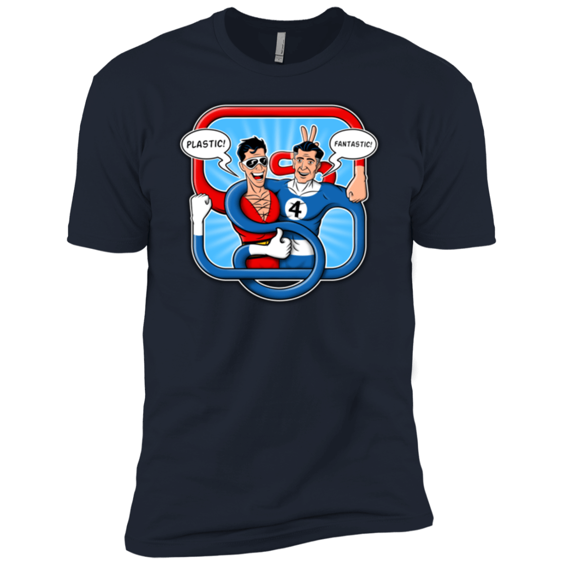 T-Shirts Midnight Navy / YXS Plastic Fantastic Boys Premium T-Shirt