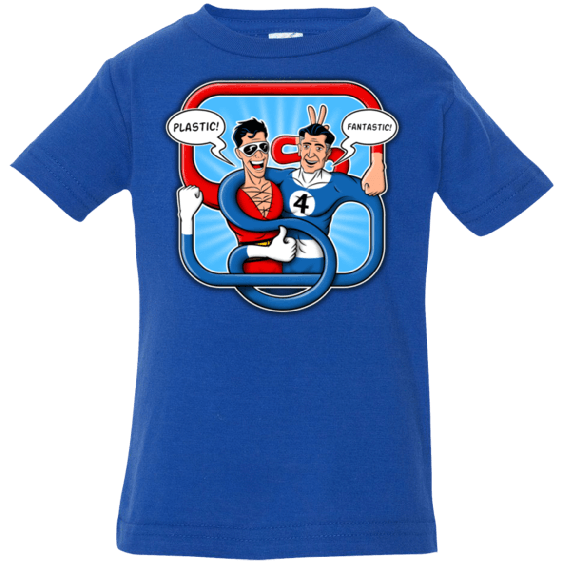 T-Shirts Royal / 6 Months Plastic Fantastic Infant PremiumT-Shirt