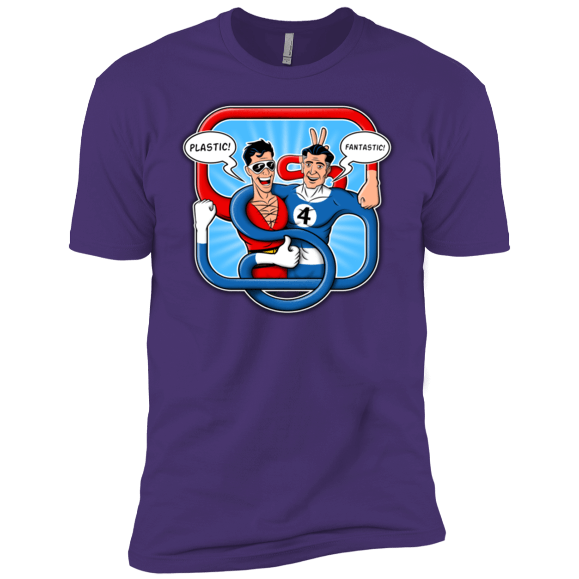 T-Shirts Purple / X-Small Plastic Fantastic Men's Premium T-Shirt