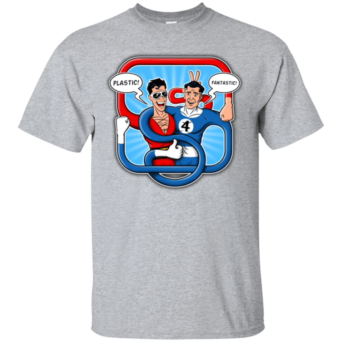 T-Shirts Sport Grey / Small Plastic Fantastic T-Shirt