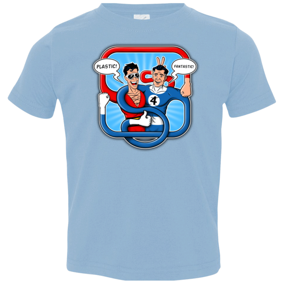 T-Shirts Light Blue / 2T Plastic Fantastic Toddler Premium T-Shirt