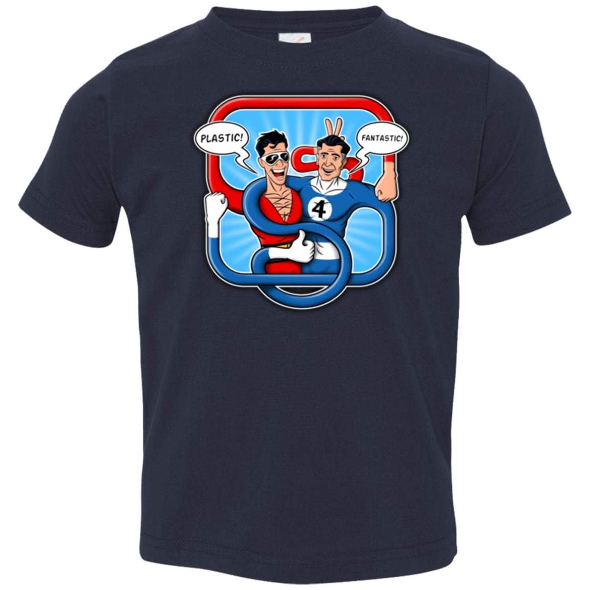 T-Shirts Navy / 2T Plastic Fantastic Toddler Premium T-Shirt