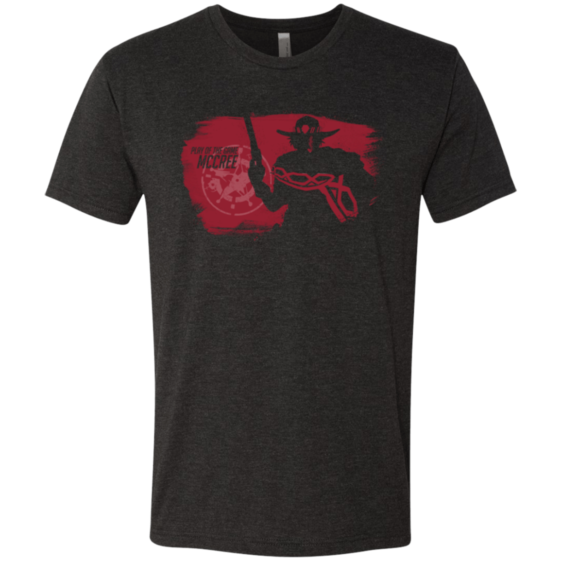 T-Shirts Vintage Black / Small Play of the Game McCree Men's Triblend T-Shirt