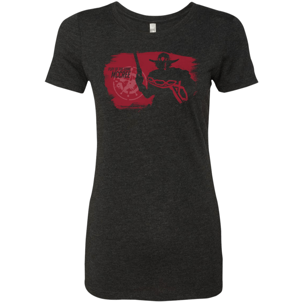 T-Shirts Vintage Black / Small Play of the Game McCree Women's Triblend T-Shirt