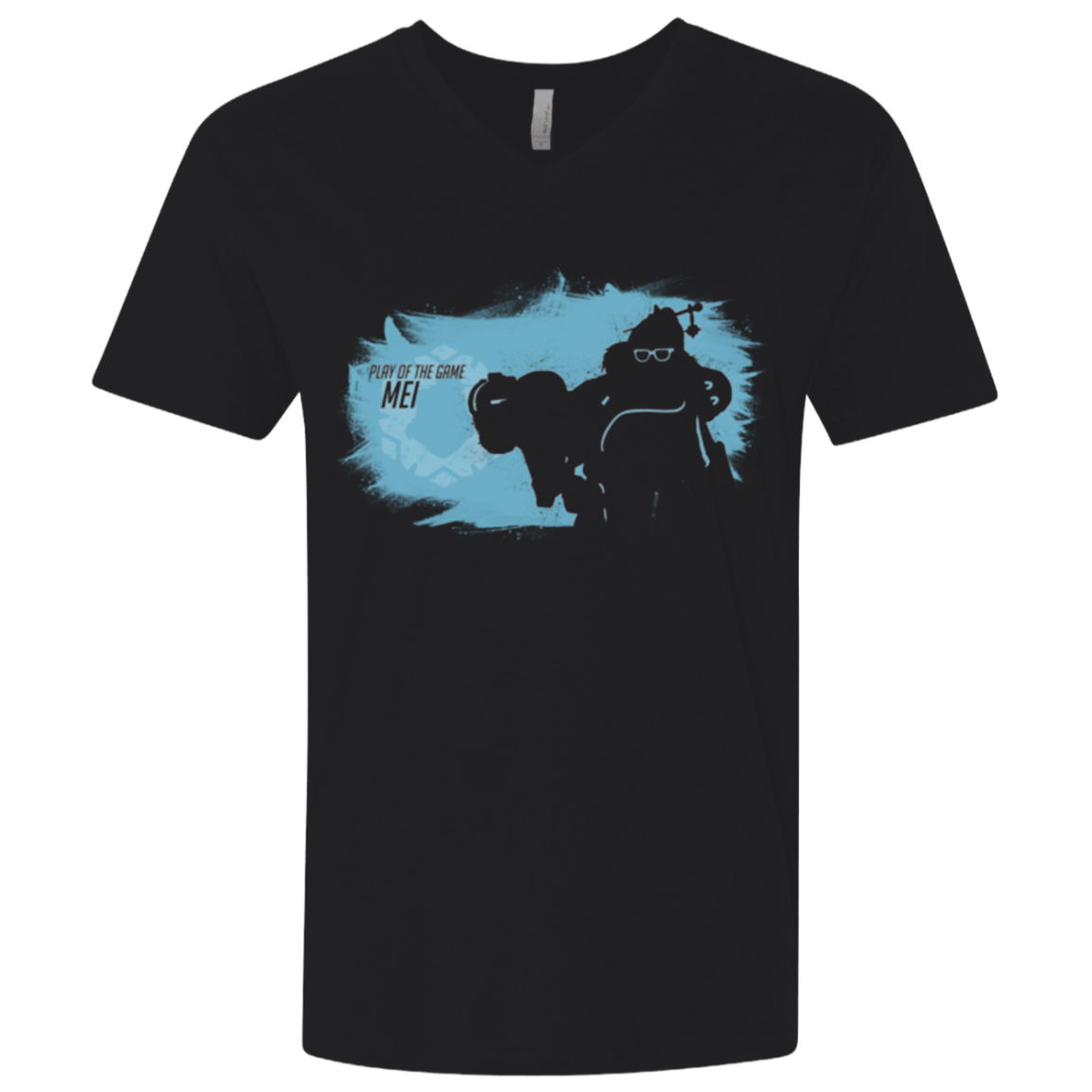 T-Shirts Black / X-Small Play of the Game Mei2 Men's Premium V-Neck