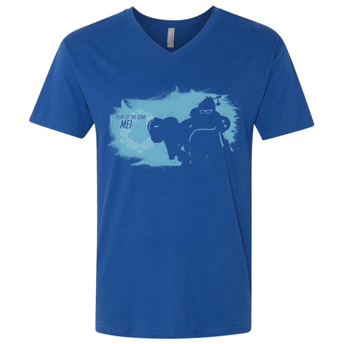 T-Shirts Royal / X-Small Play of the Game Mei2 Men's Premium V-Neck