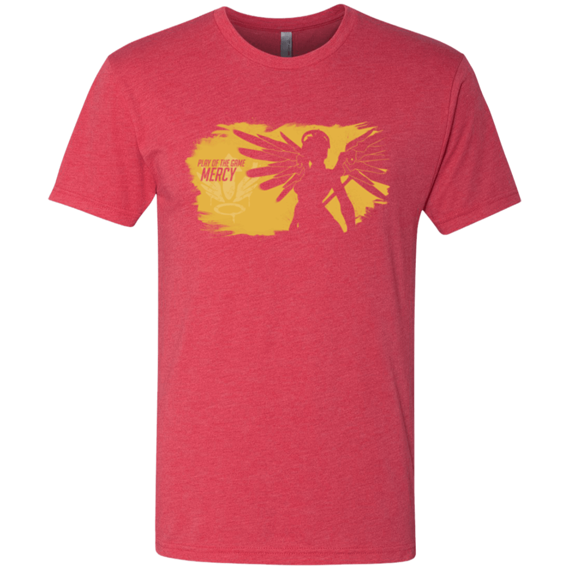 T-Shirts Vintage Red / Small Play of the Game Mercy Men's Triblend T-Shirt