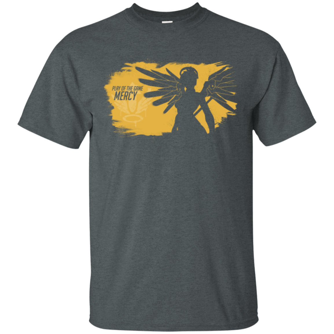 T-Shirts Dark Heather / Small Play of the Game Mercy T-Shirt
